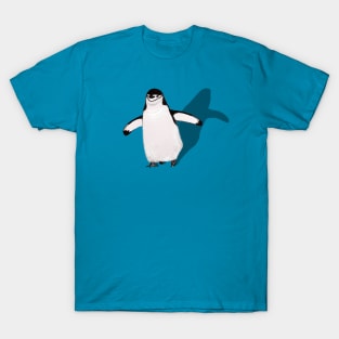 Chinstrap Penguin with Shadow T-Shirt